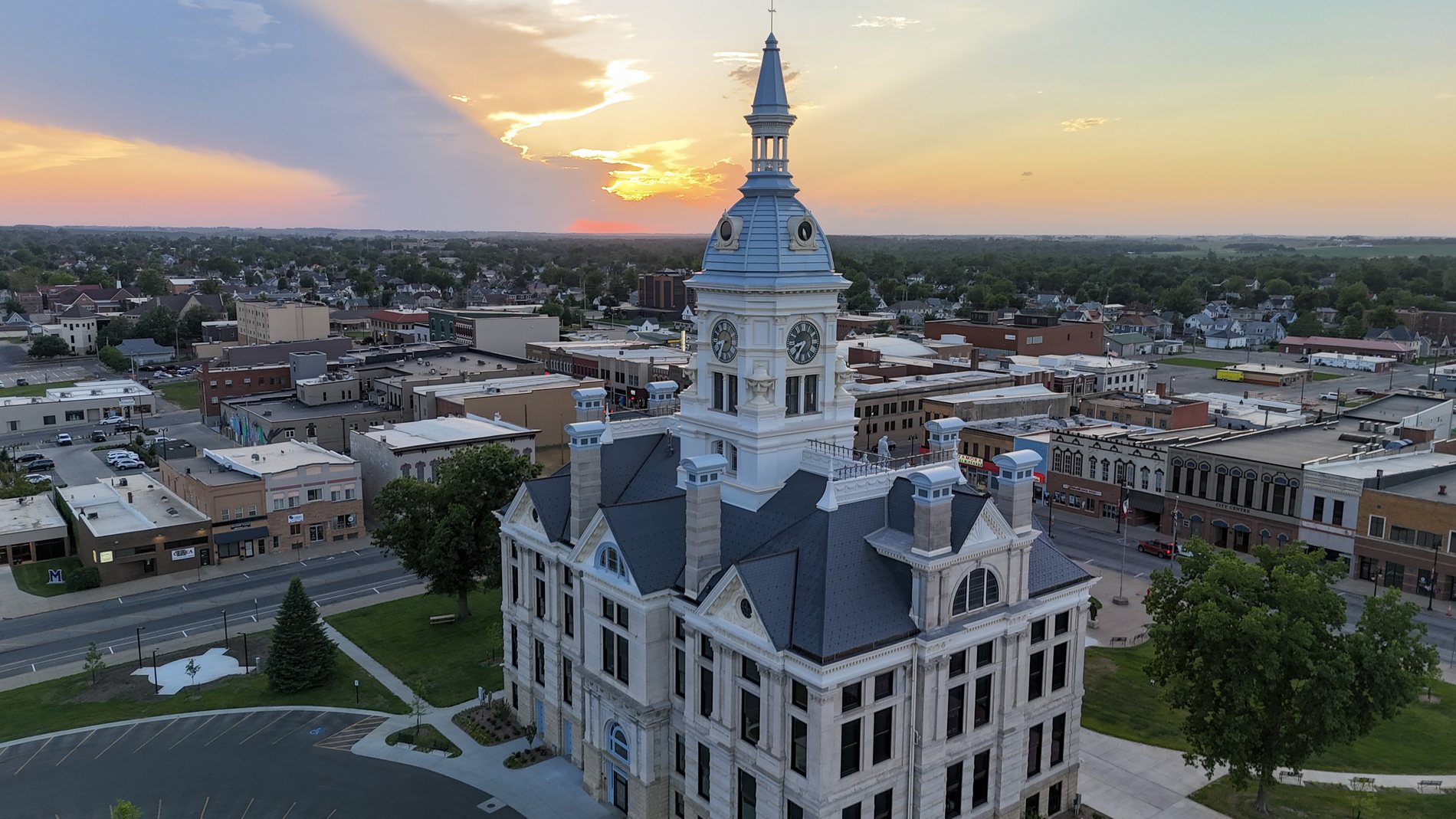 Marshall County Courthouse FRP restoration
