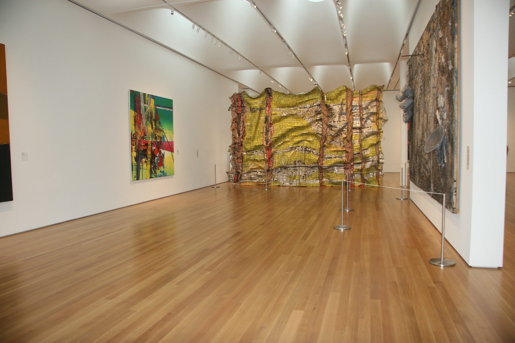 North Carolina Museum of Art gallery with FRP coffered ceiling